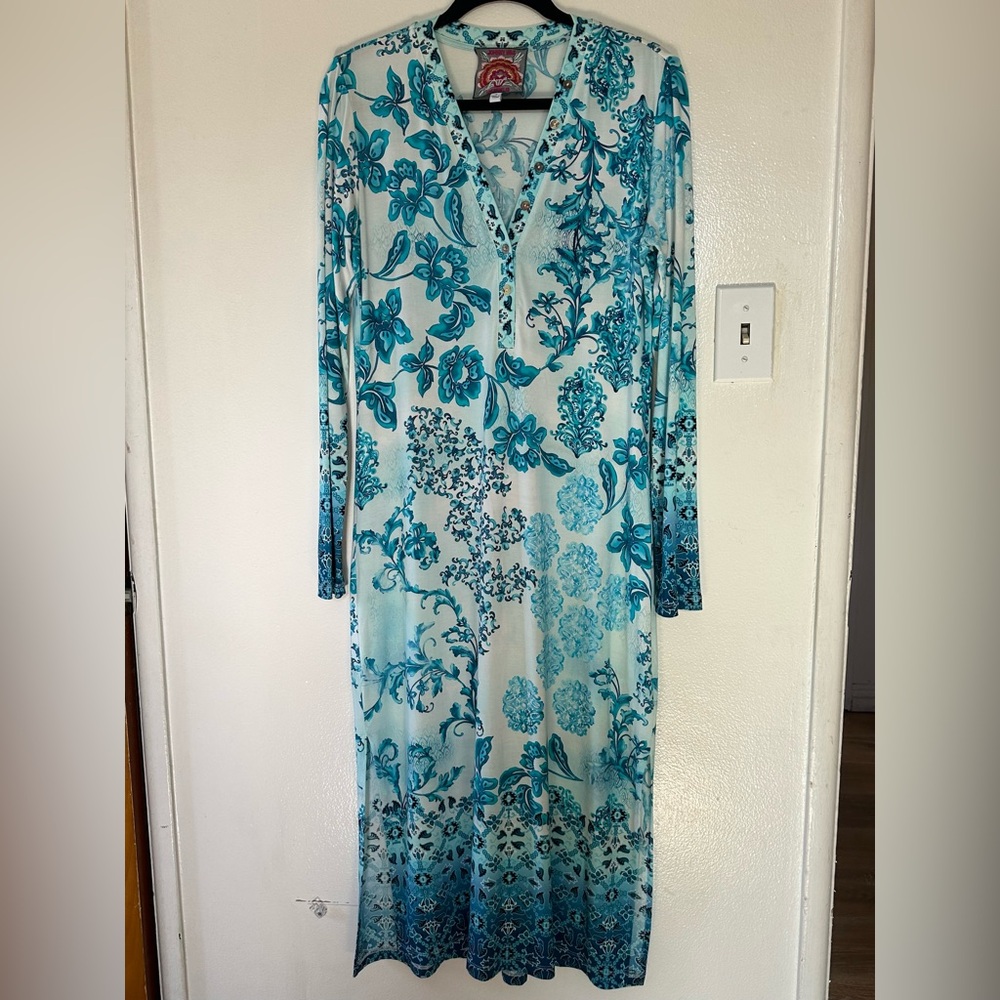 Johnny Was Long Sleeve Dress